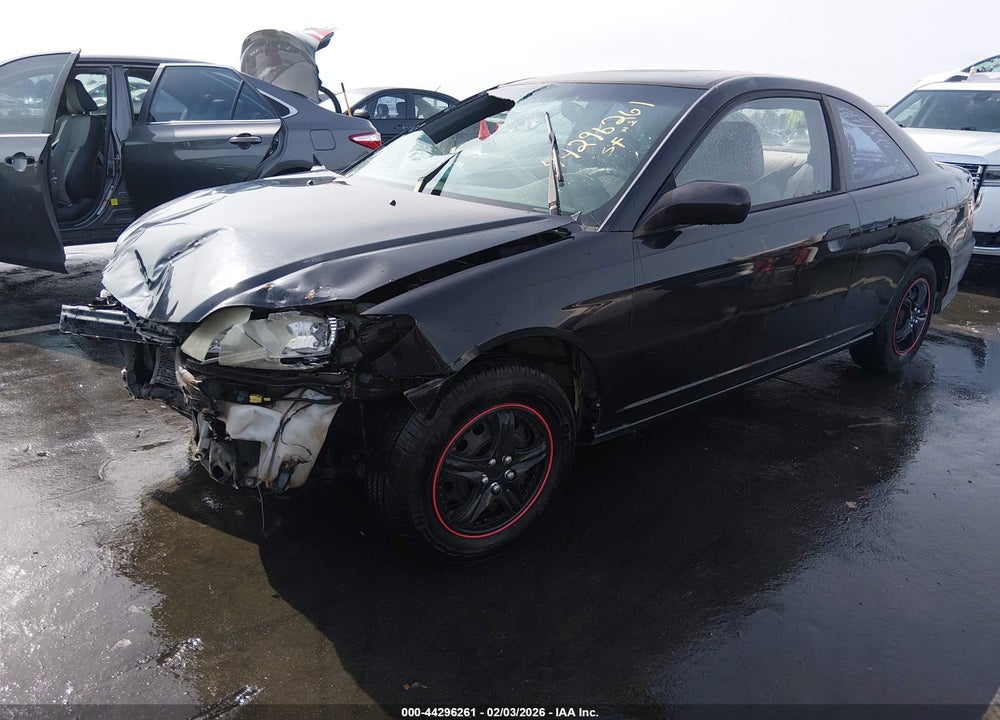 2004 HONDA CIVIC VP VIN: 1HGEM22364L078074