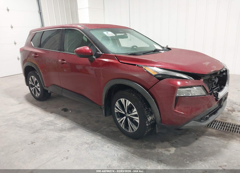2021 NISSAN ROGUE SV INTELLIGENT AWD VIN: 5N1AT3BB4MC829844