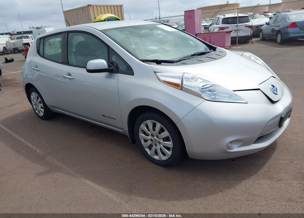 2017 NISSAN LEAF S VIN: 1N4BZ0CP7HC306376