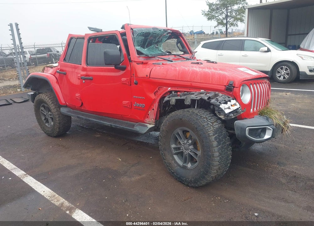 2020 JEEP WRANGLER UNLIMITED SAHARA 4X4 VIN: 1C4HJXEN6LW278884