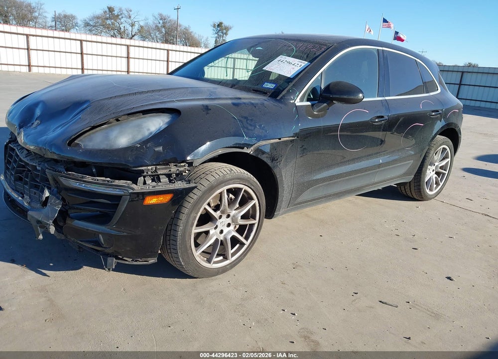 2016 PORSCHE MACAN S VIN: WP1AB2A51GLB54065