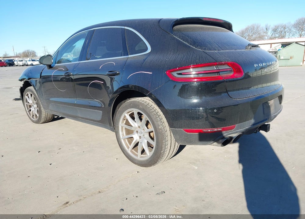 2016 PORSCHE MACAN S VIN: WP1AB2A51GLB54065