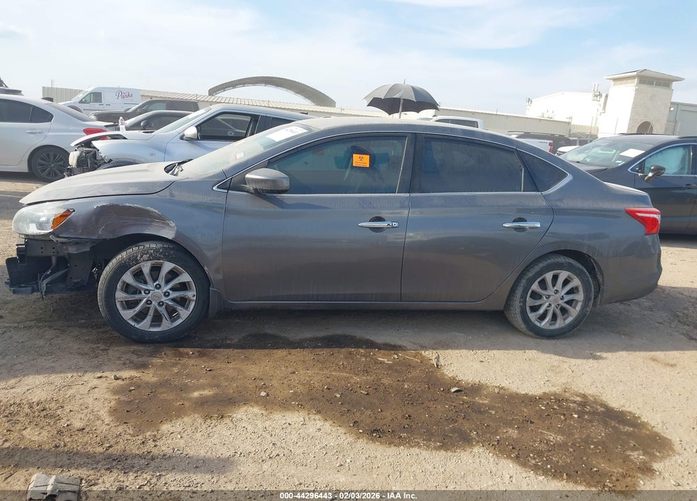 2018 NISSAN SENTRA SV VIN: 3N1AB7AP6JL657783