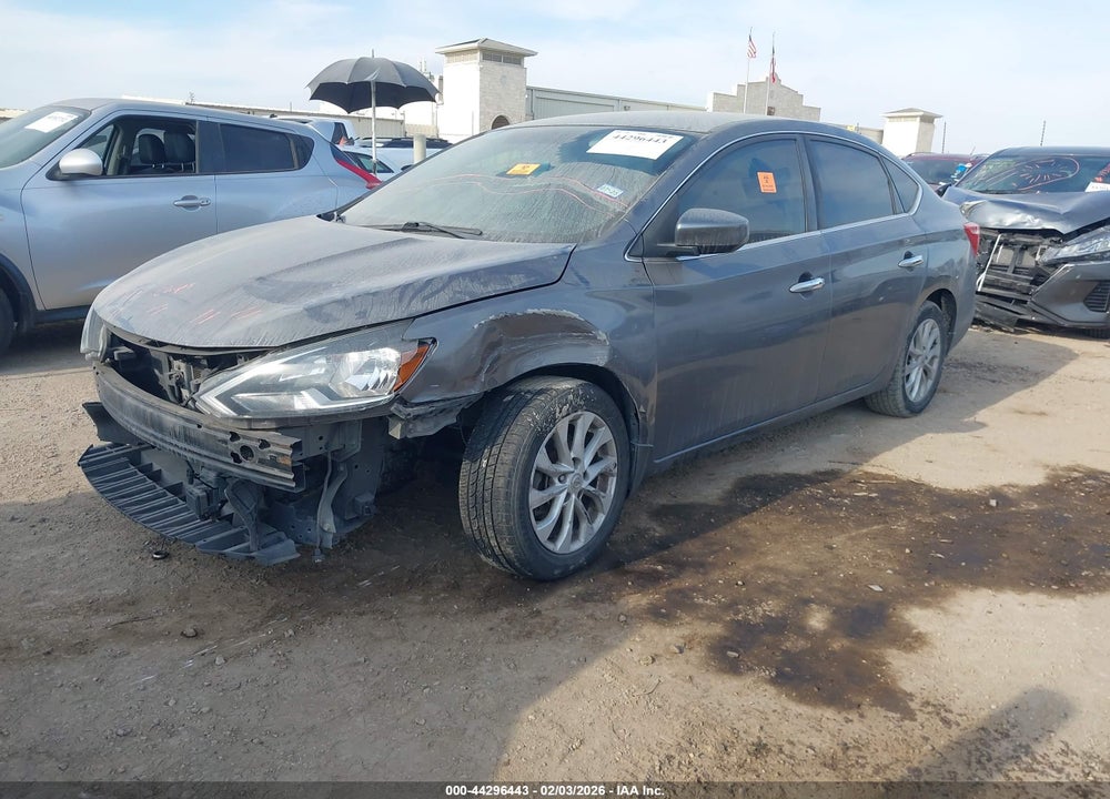 2018 NISSAN SENTRA SV VIN: 3N1AB7AP6JL657783