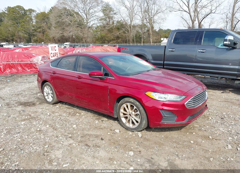 2019 FORD FUSION SE VIN: 3FA6P0HD0KR161759
