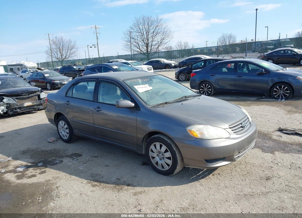 2004 TOYOTA COROLLA LE VIN: 1NXBR32E24Z236295