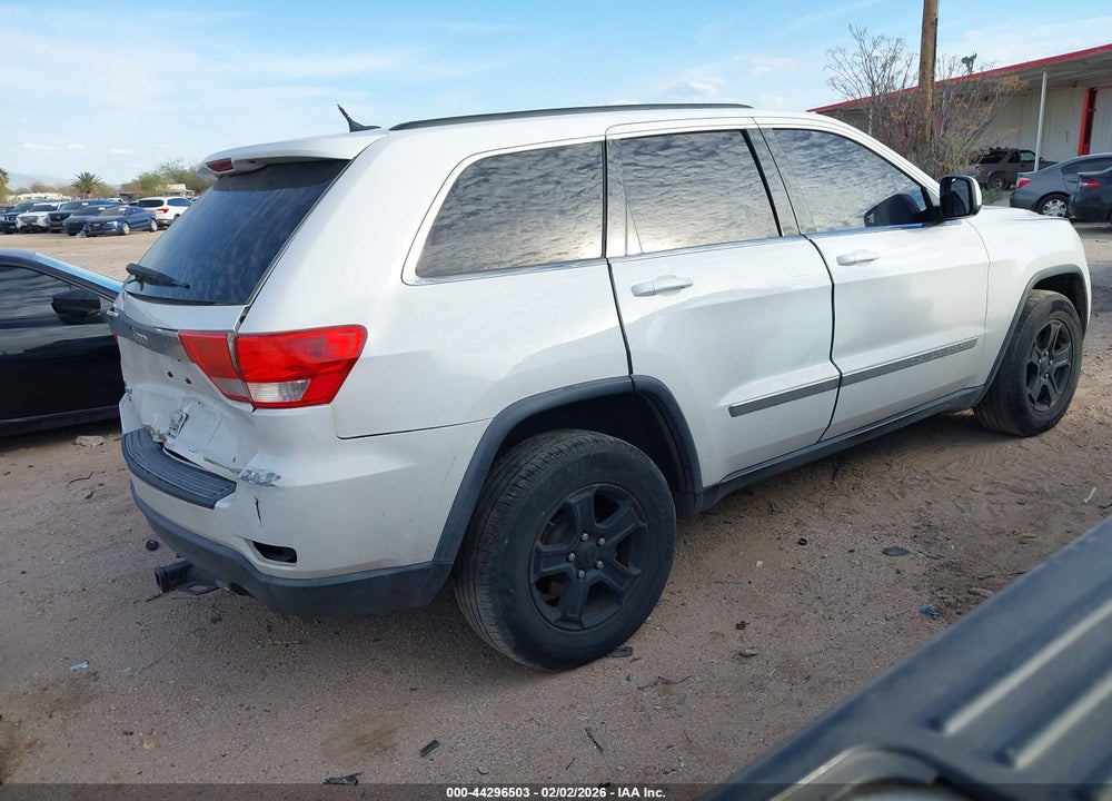 2013 JEEP GRAND CHEROKEE LAREDO VIN: 1C4RJFAG1DC630990