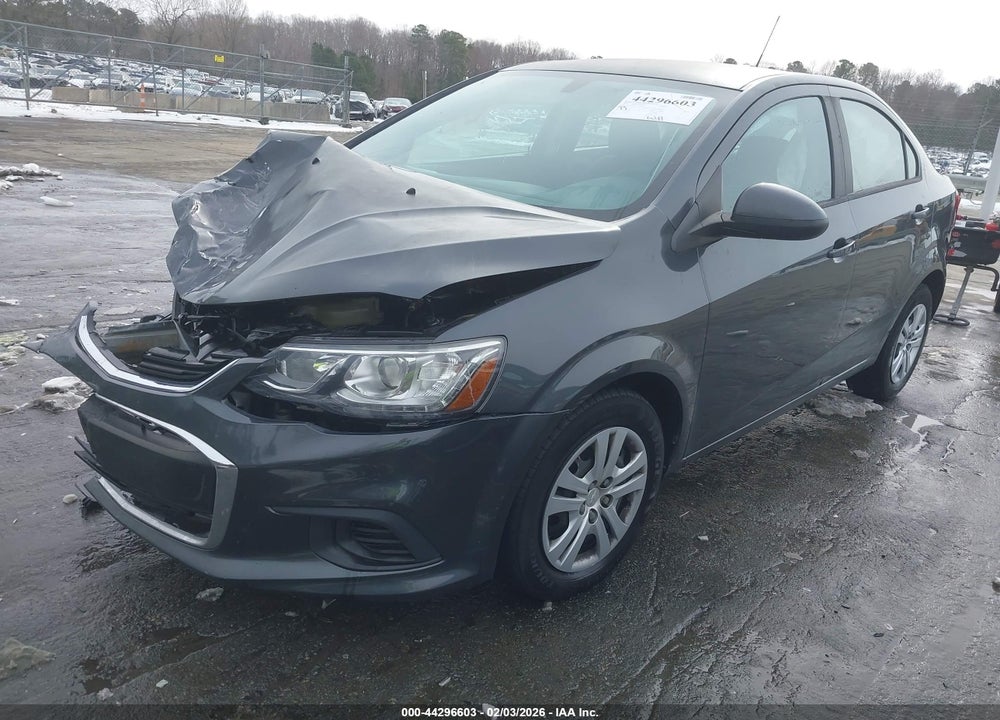 2017 CHEVROLET SONIC LS AUTO VIN: 1G1JB5SH5H4132408
