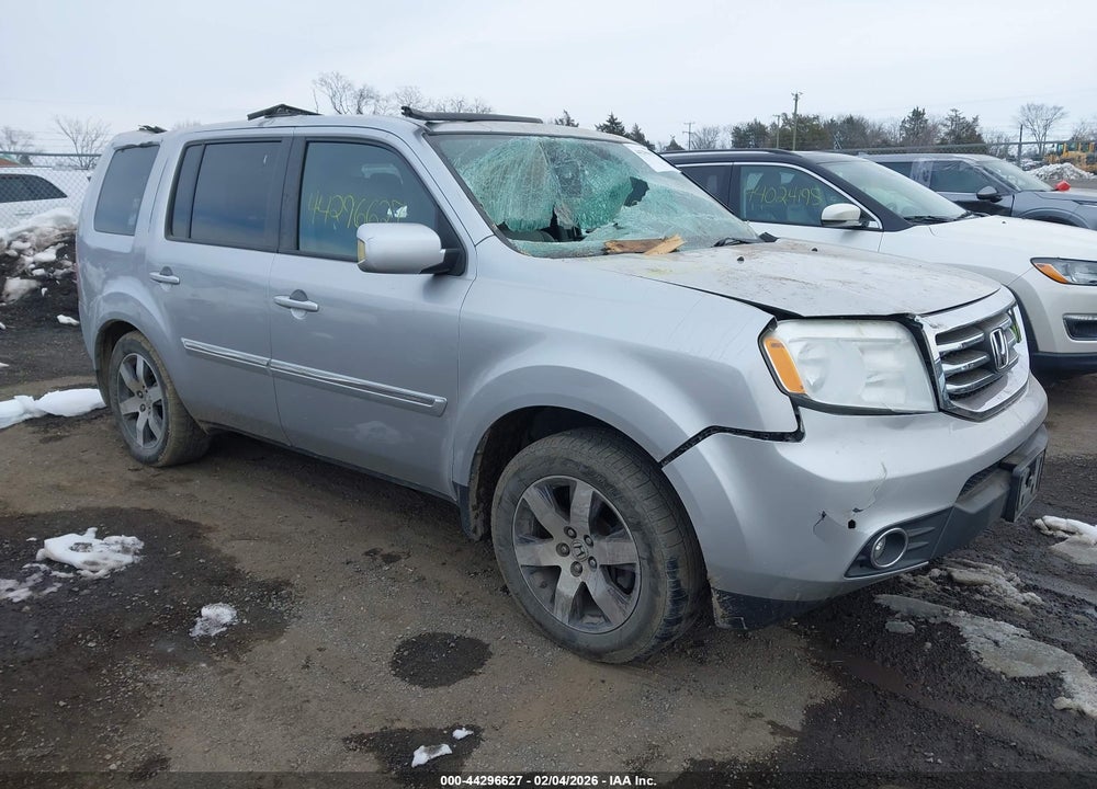 2013 HONDA PILOT TOURING VIN: 5FNYF4H92DB020706