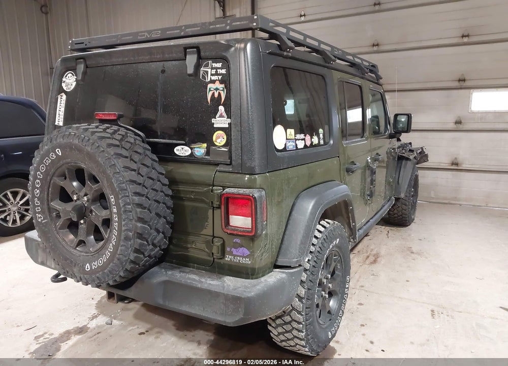 2021 JEEP WRANGLER UNLIMITED WILLYS SPORT 4X4 VIN: 1C4HJXDNXMW669815