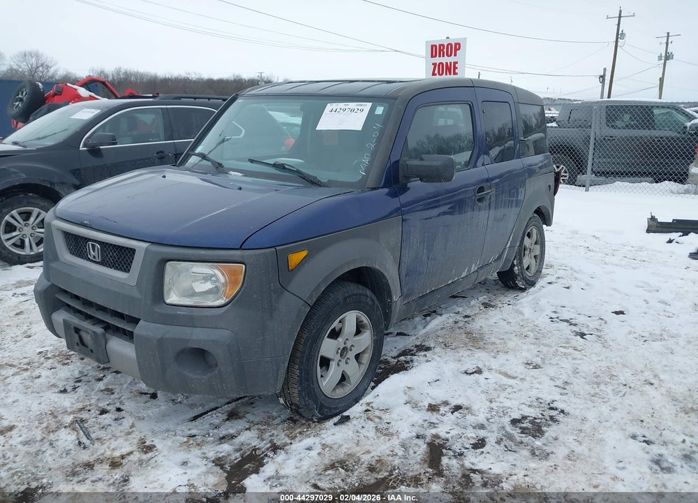 2003 HONDA ELEMENT DX VIN: 5J6YH28213L000356