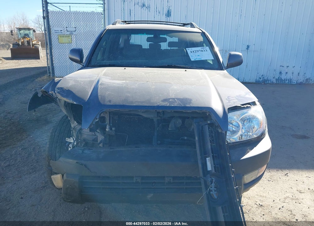 2005 TOYOTA 4RUNNER LIMITED V8 VIN: JTEBT17R250056387