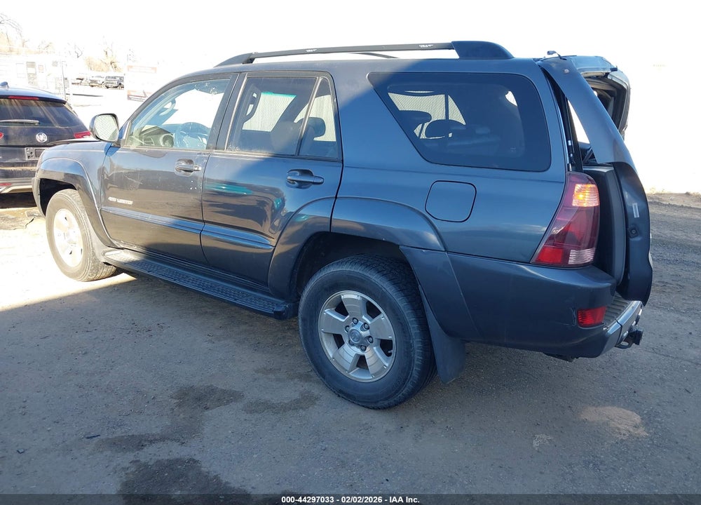 2005 TOYOTA 4RUNNER LIMITED V8 VIN: JTEBT17R250056387