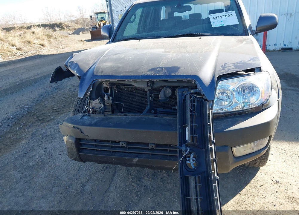 2005 TOYOTA 4RUNNER LIMITED V8 VIN: JTEBT17R250056387