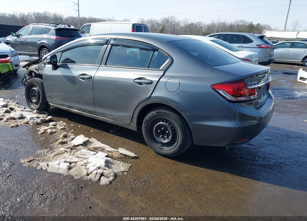 2013 HONDA CIVIC LX VIN: 19XFB2F52DE204928