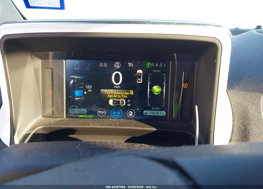 2012 CHEVROLET VOLT VIN: 1G1RA6E46CU128218
