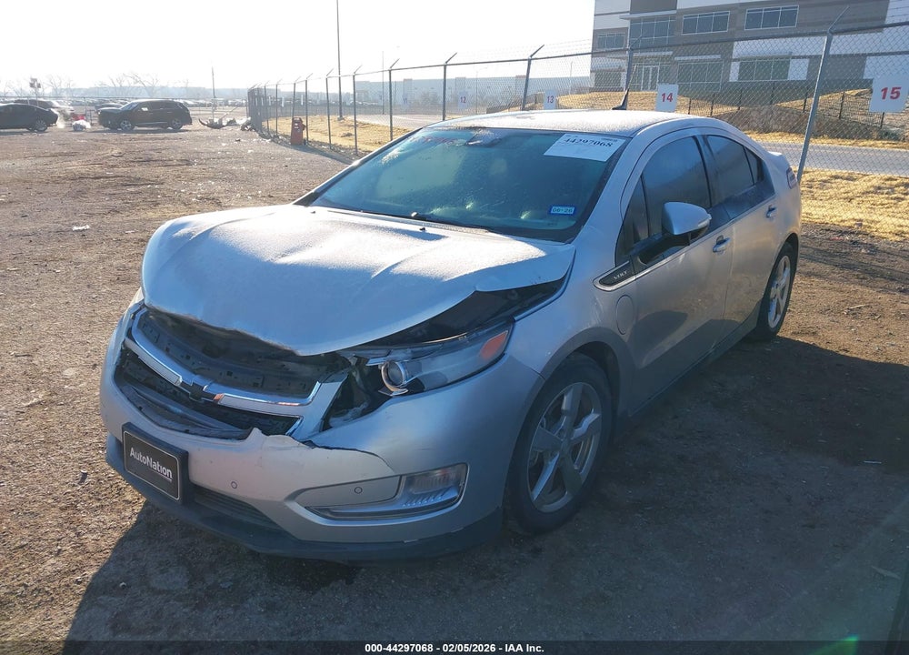 2012 CHEVROLET VOLT VIN: 1G1RA6E46CU128218