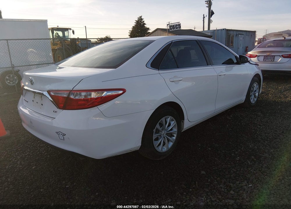 2016 TOYOTA CAMRY LE VIN: 4T1BF1FK2GU570313