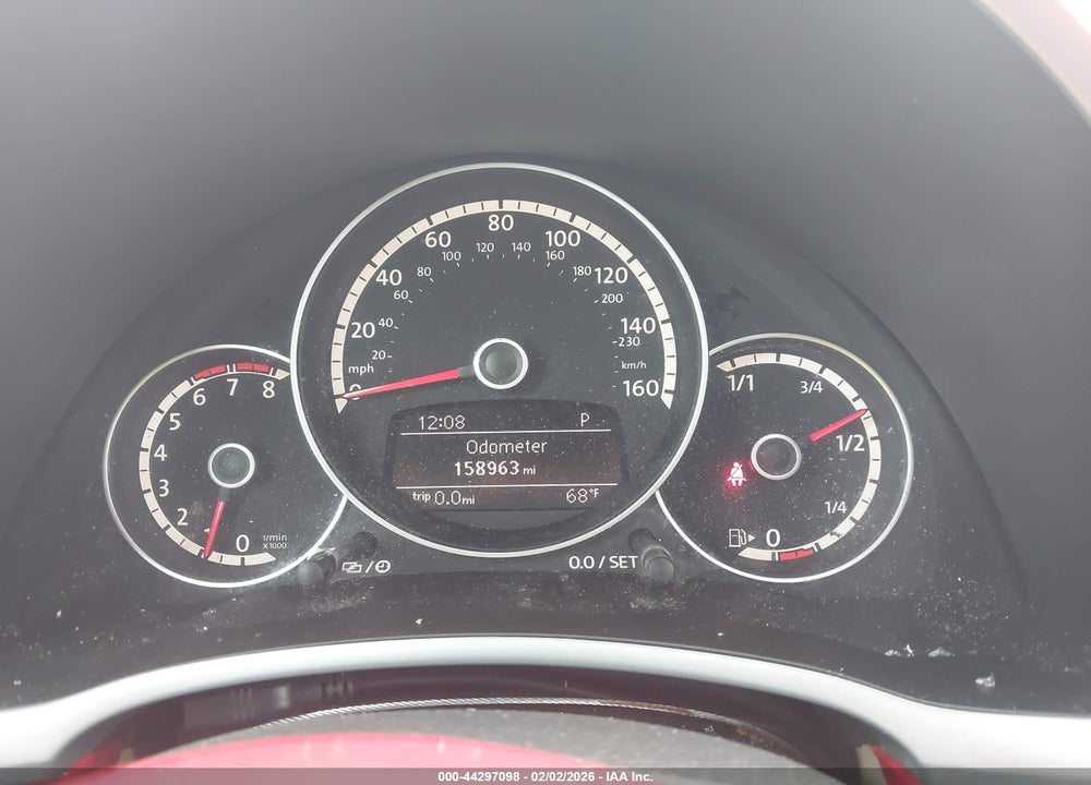 2014 VOLKSWAGEN BEETLE 2.5L VIN: 3VWJX7ATXEM607316