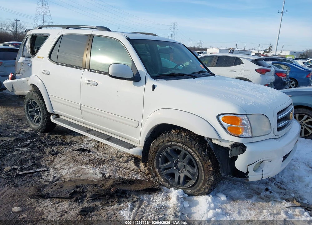 2003 TOYOTA SEQUOIA LIMITED V8 VIN: 5TDBT48A33S193847