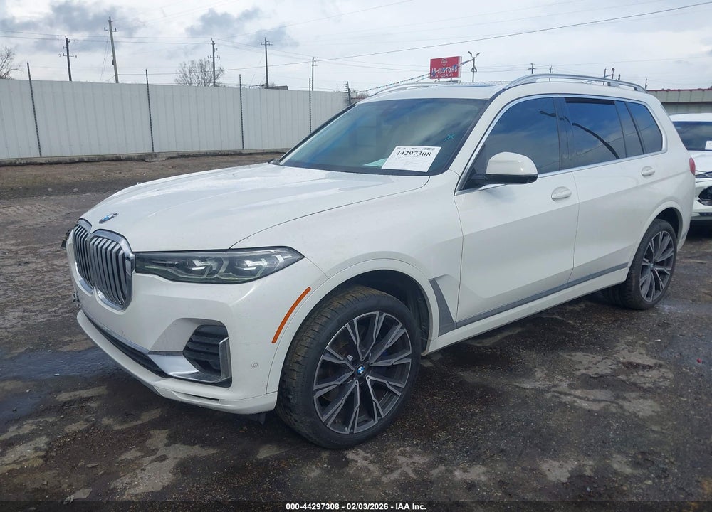 2020 BMW X7 XDRIVE50I VIN: 5UXCX4C09L9B25687