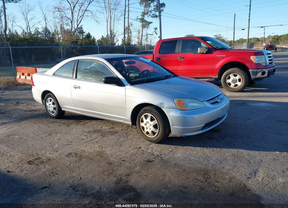 2001 HONDA CIVIC LX VIN: 1HGEM22581L070958