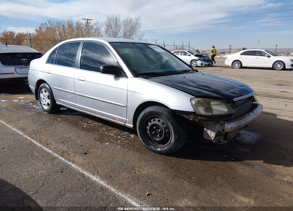 2002 HONDA CIVIC LX VIN: 1HGES16562L036447