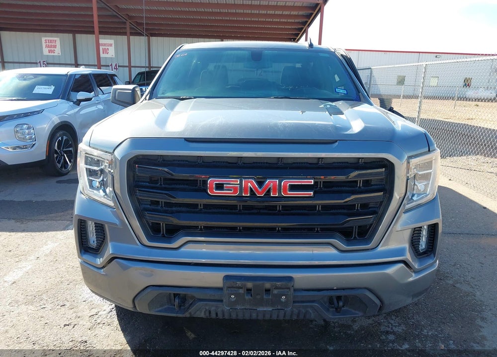 2021 GMC SIERRA 1500 4WD  SHORT BOX ELEVATION VIN: 3GTU9CEDXMG456271