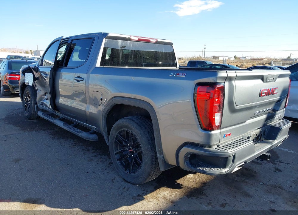 2021 GMC SIERRA 1500 4WD  SHORT BOX ELEVATION VIN: 3GTU9CEDXMG456271