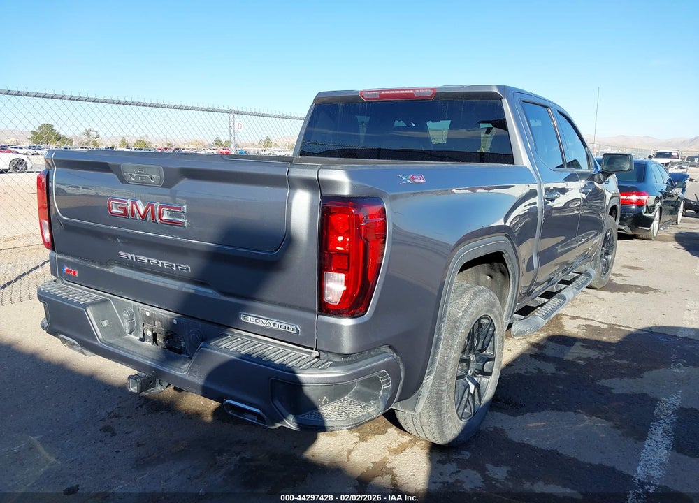 2021 GMC SIERRA 1500 4WD  SHORT BOX ELEVATION VIN: 3GTU9CEDXMG456271