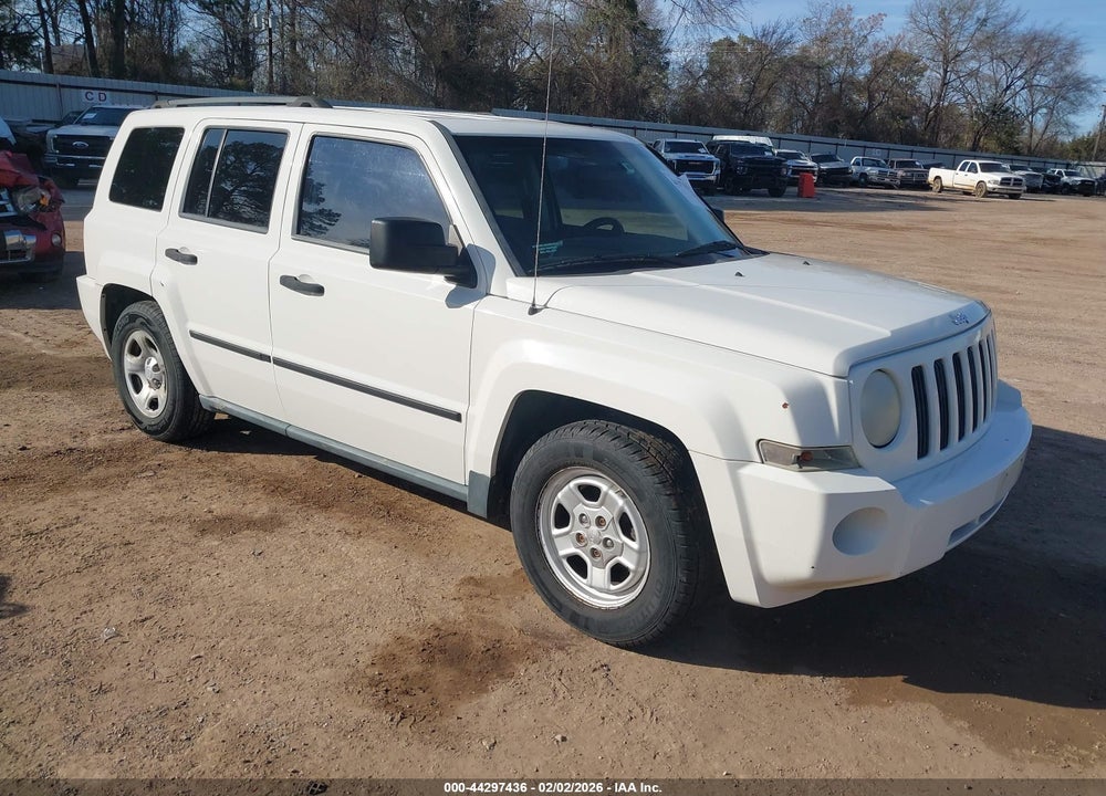 2008 JEEP PATRIOT SPORT VIN: 1J8FT28WX8D654362