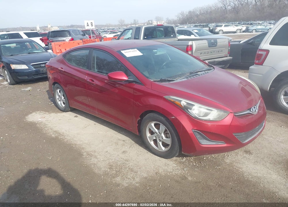 2015 HYUNDAI ELANTRA SE VIN: 5NPDH4AE4FH582417