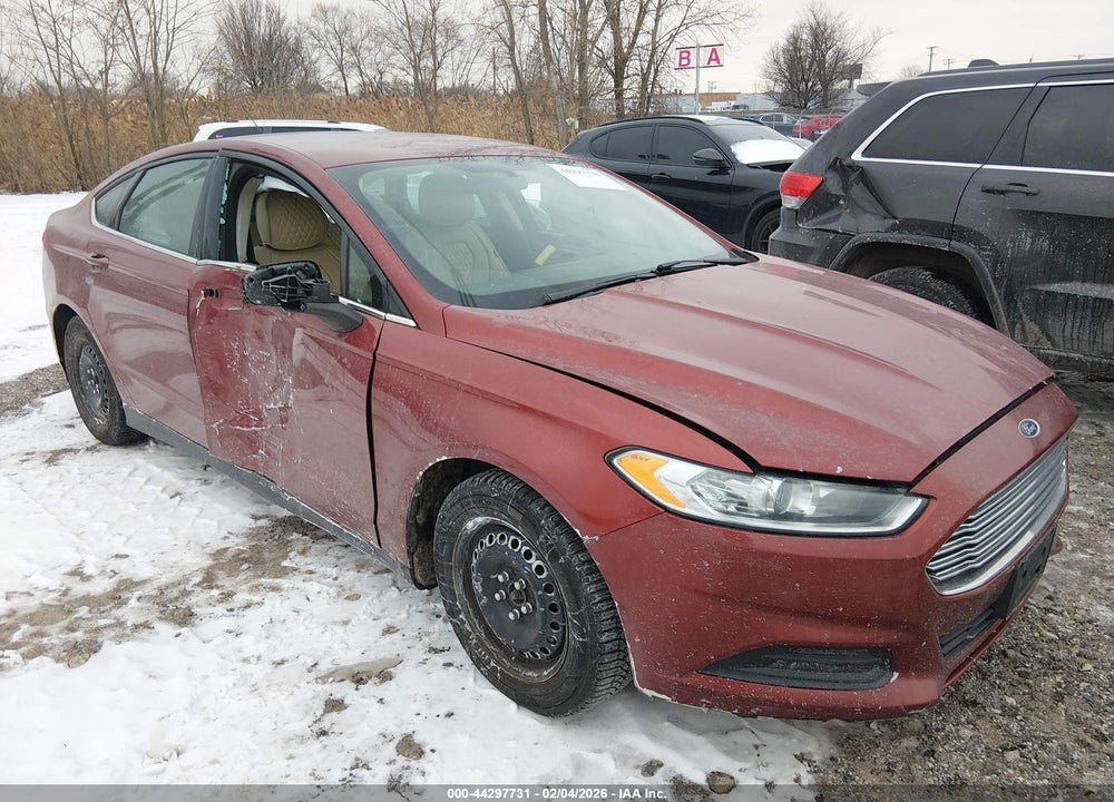 2014 FORD FUSION S VIN: 3FA6P0G73ER255442