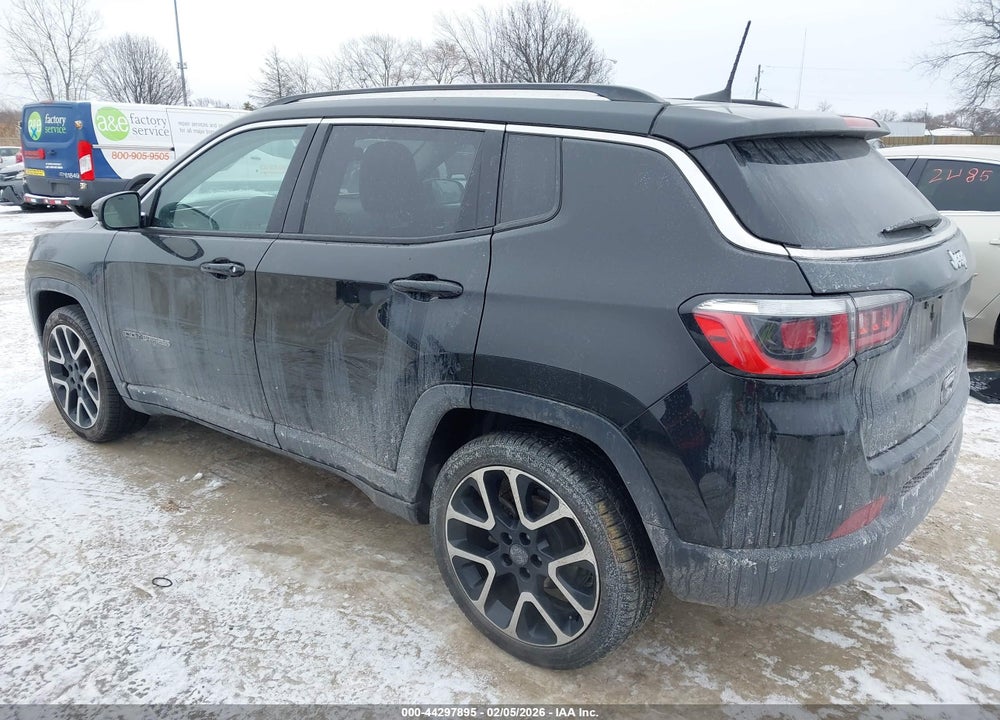 2018 JEEP COMPASS LIMITED FWD VIN: 3C4NJCCB5JT208333