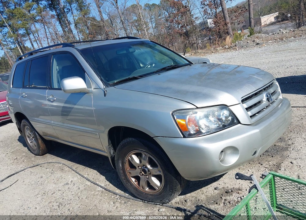 2005 TOYOTA HIGHLANDER V6 VIN: JTEEP21A950097318