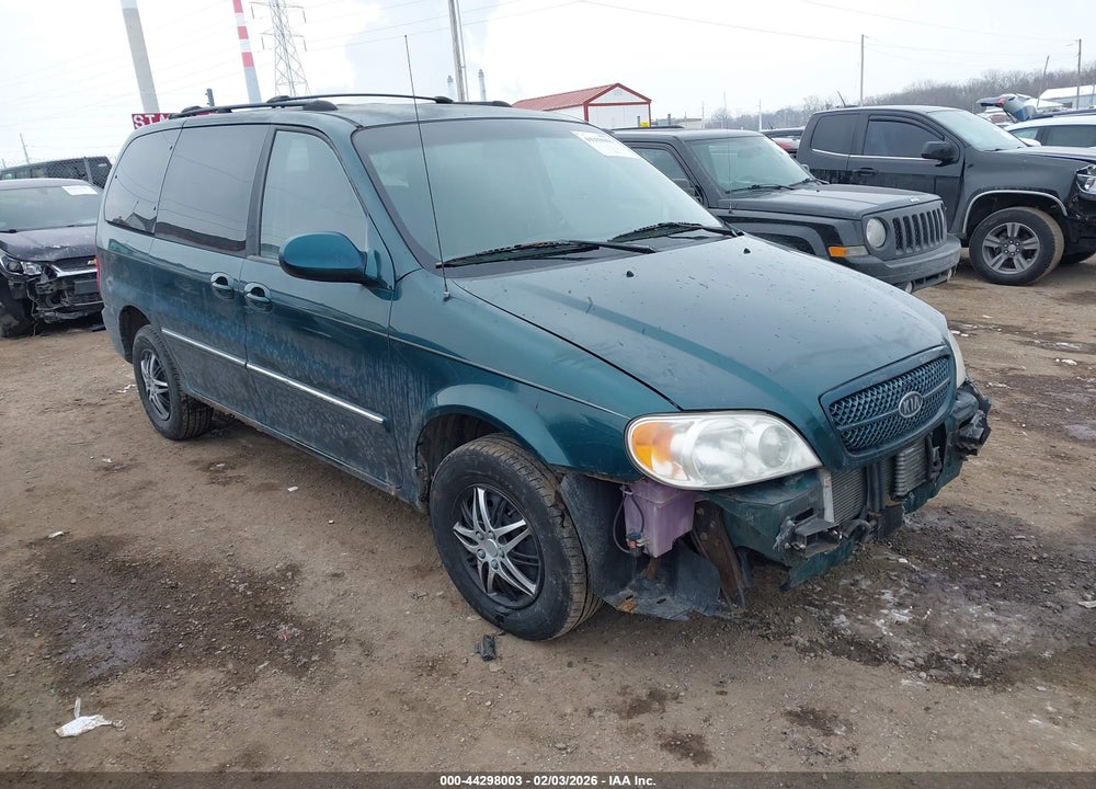 2005 KIA SEDONA EX/LX VIN: KNDUP131256667664