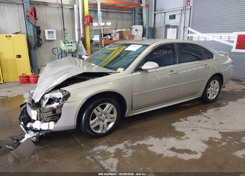 2012 CHEVROLET IMPALA LT VIN: 2G1WB5E33C1133289