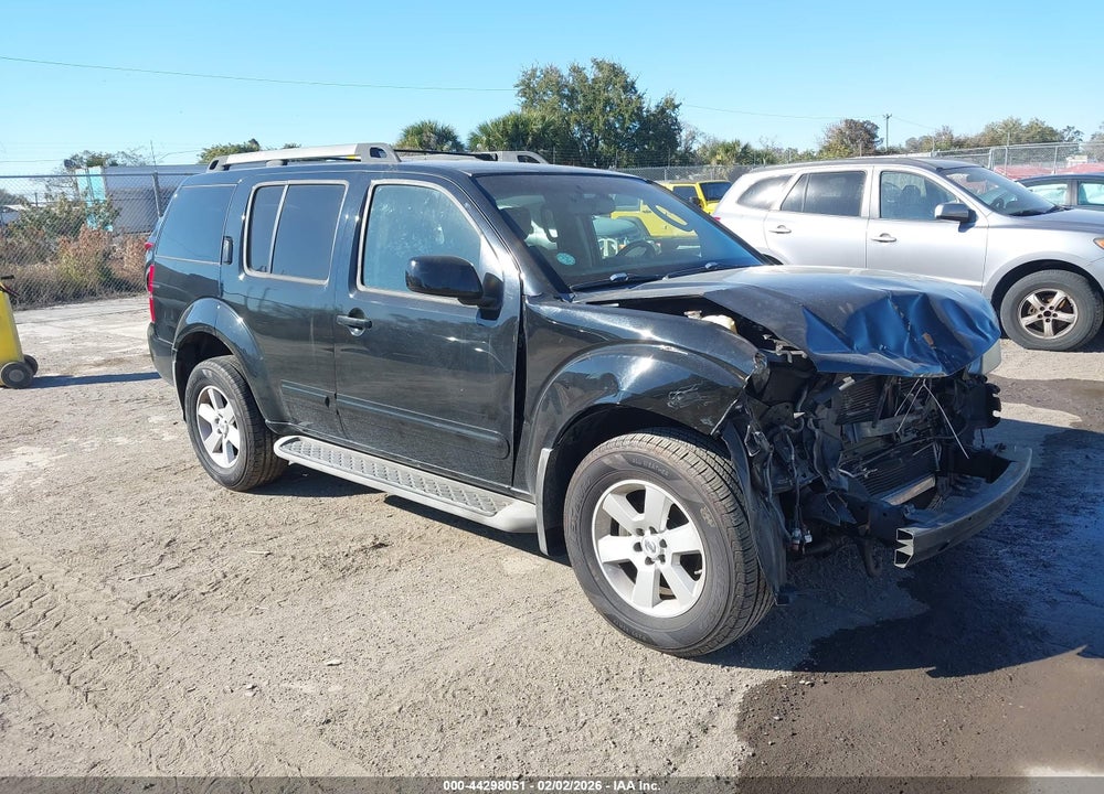 2012 NISSAN PATHFINDER SV VIN: 5N1AR1NB1CC619621