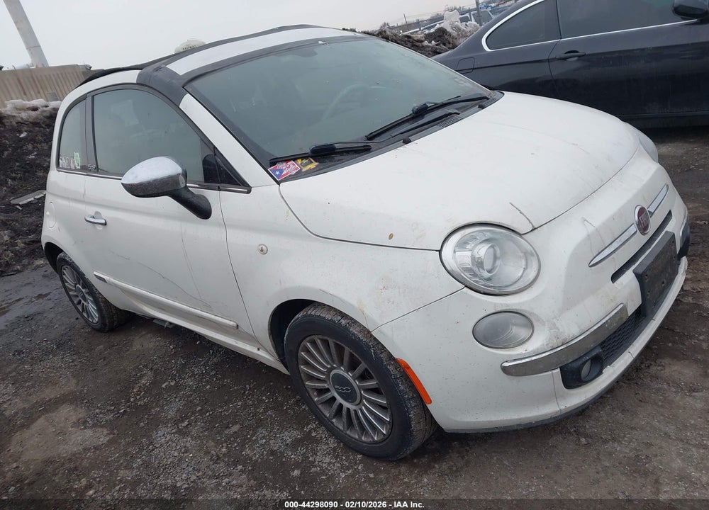 2012 FIAT 500C LOUNGE VIN: 3C3CFFER3CT241004