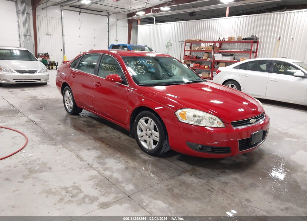 2008 CHEVROLET IMPALA LT VIN: 2G1WC583681236240