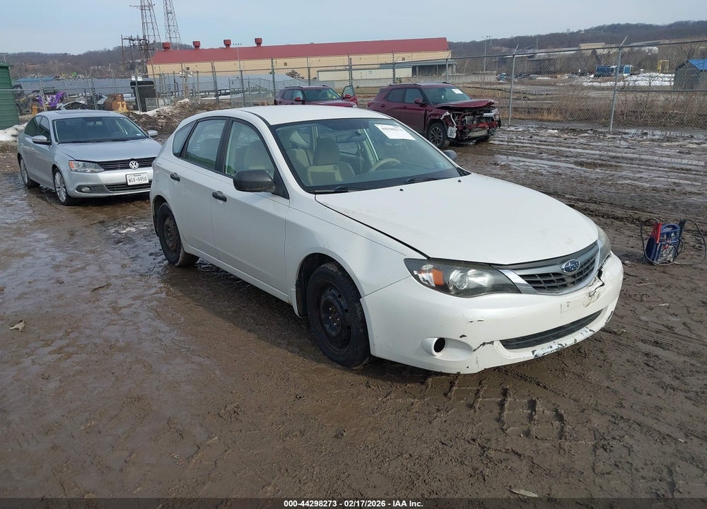 2008 SUBARU IMPREZA 2.5I VIN: JF1GH61678H837814