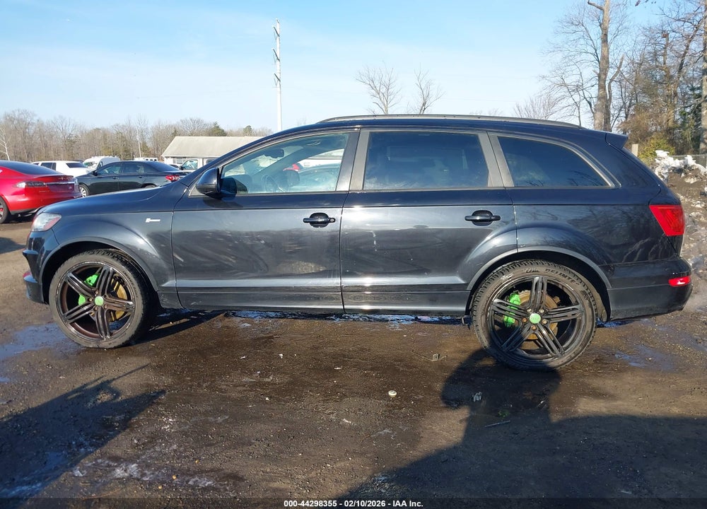 2013 AUDI Q7 3.0T S LINE PRESTIGE VIN: WA1DGAFE6DD004939