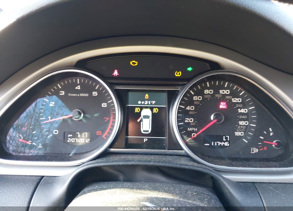 2013 AUDI Q7 3.0T S LINE PRESTIGE VIN: WA1DGAFE6DD004939