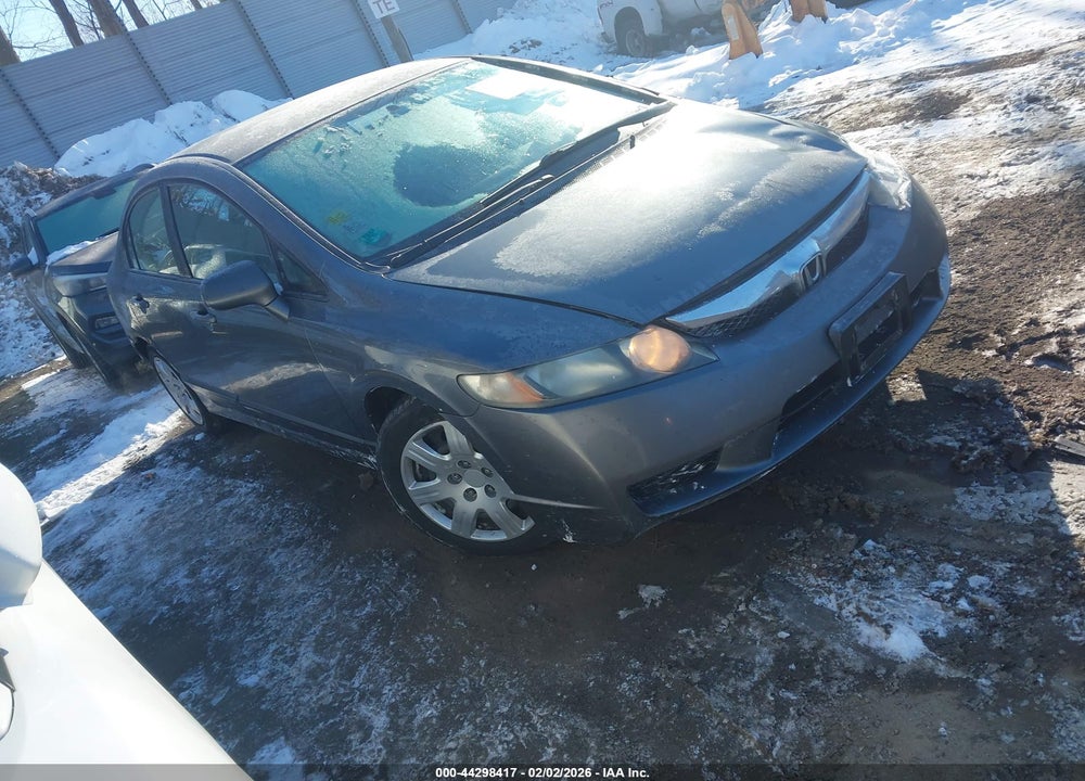 2011 HONDA CIVIC LX VIN: 19XFA1F54BE012890