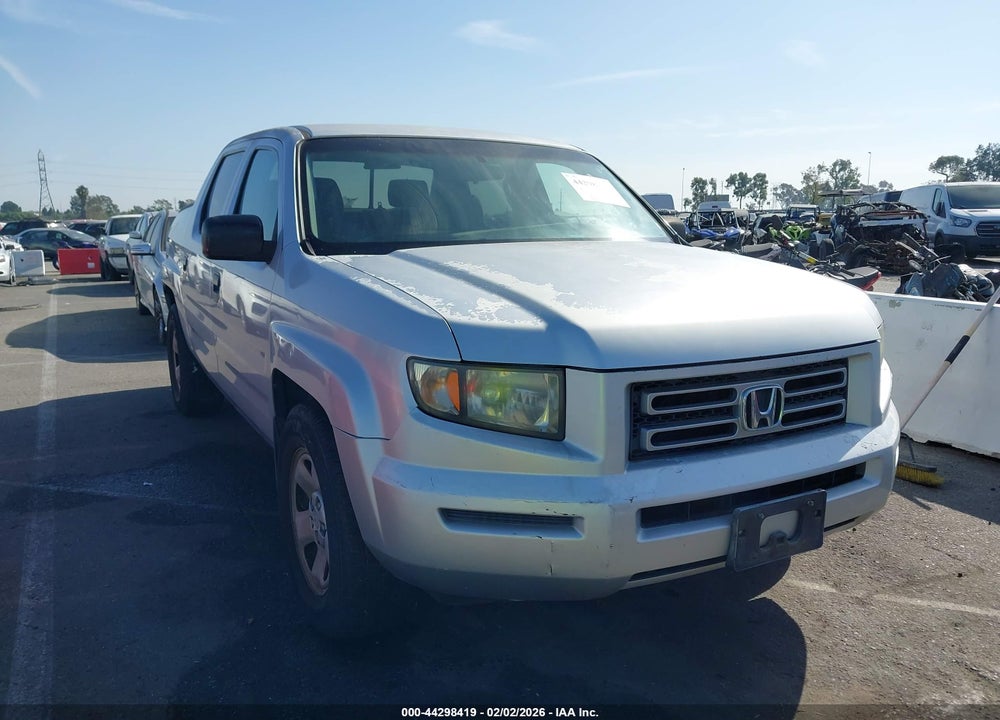 2008 HONDA RIDGELINE RT VIN: 2HJYK16228H512910