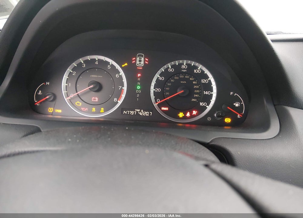 2012 HONDA ACCORD 2.4 EX VIN: 1HGCP2F79CA126298