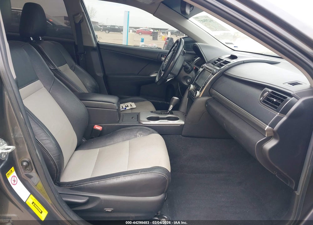 2012 TOYOTA CAMRY SE VIN: 4T1BF1FK2CU075359