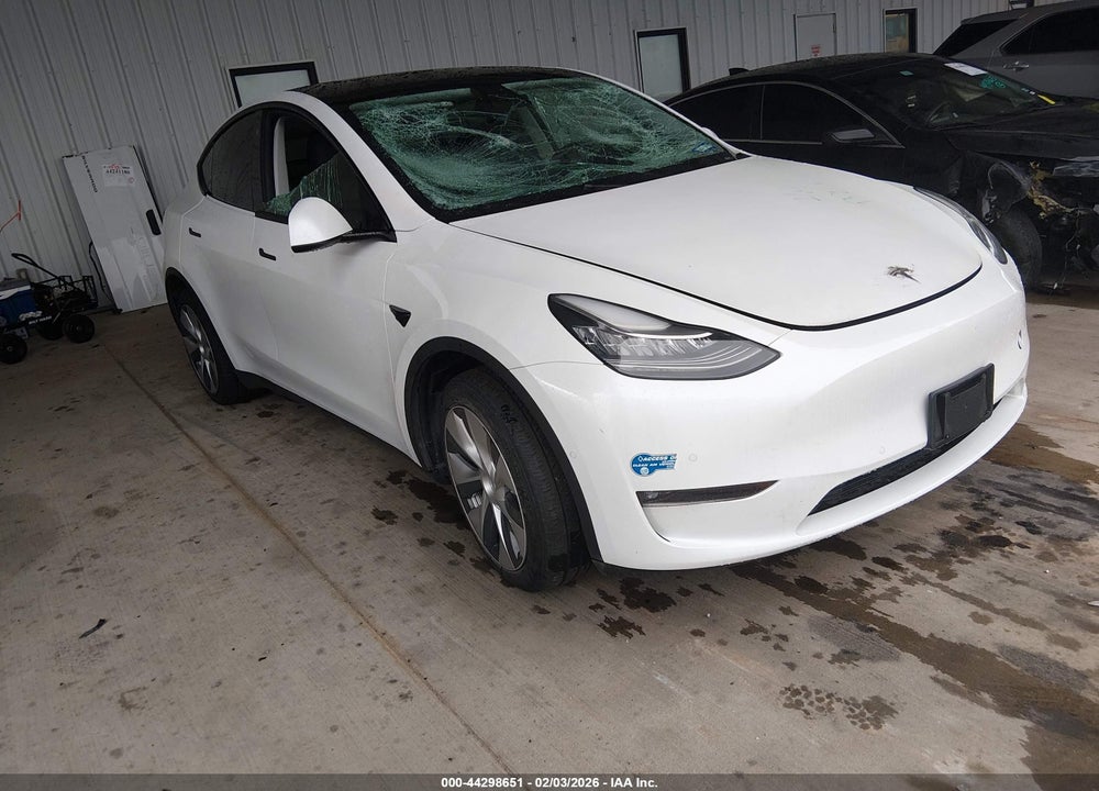2021 TESLA MODEL Y LONG RANGE DUAL MOTOR ALL-WHEEL DRIVE VIN: 5YJYGDEE4MF109871