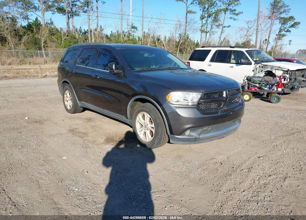 2012 DODGE DURANGO CREW VIN: 1C4RDHDG8CC308392