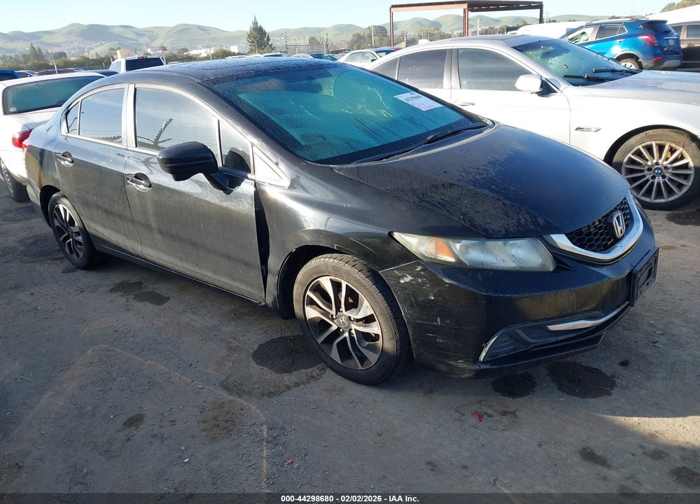 2014 HONDA CIVIC EX VIN: 19XFB2F84EE275298